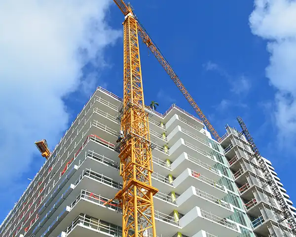 Turmdrehkran Baustelle